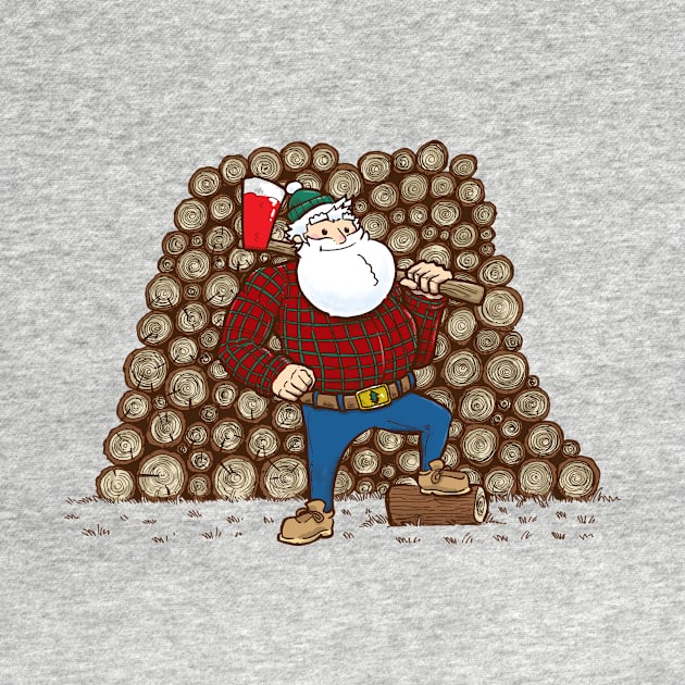 Lumberjack Santa by nickv47